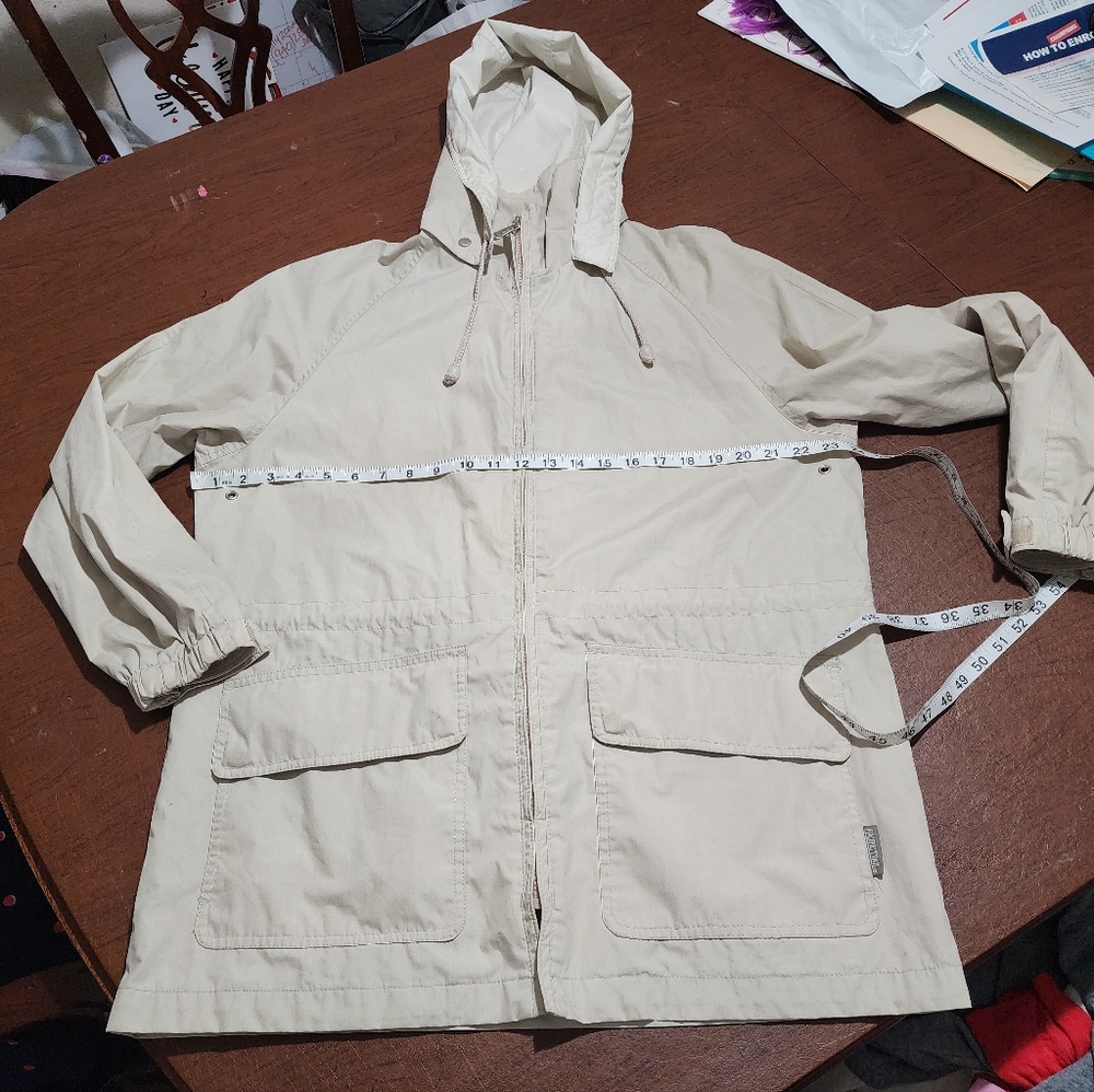 Pacific Trail Men's Beige Hooded Jacket - Picture 7 of 9